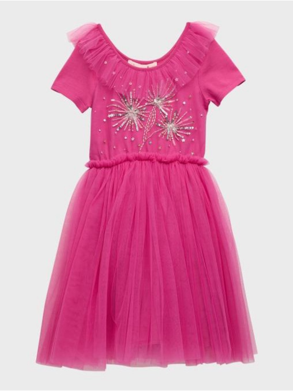 Tutu du Monde Star Dance Girls' Pink Tulle Dress 3-4Y